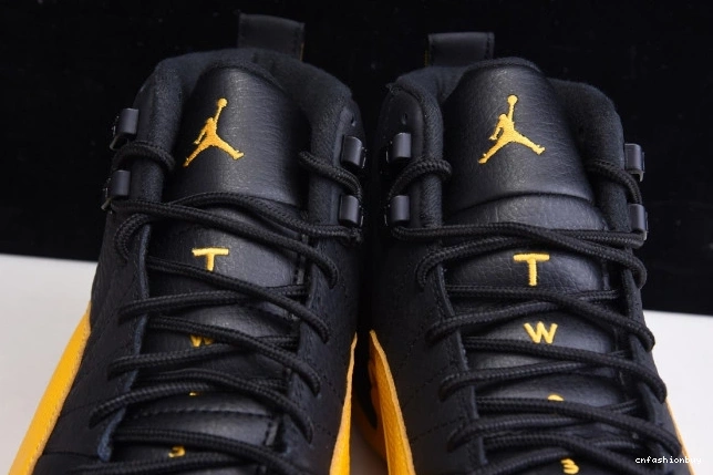 Gold 12 Jordan Retro Black University Air 130690-070 0709